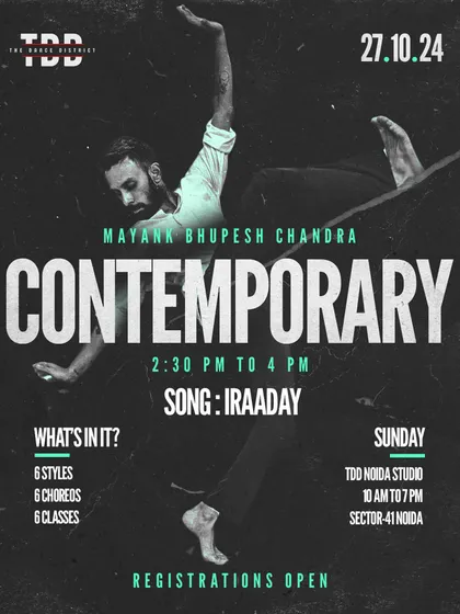 Vibrant, colorful, and super fresh. That's the vibe for our Contemporary class with Mayank. Get ready to explore your "Iraaday".