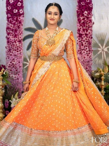 More images from engagement ceremonies and pre wedding shoots. This collection showcases a wide range of styles and color palettes, from playful and romantic to bold and regal, all custom designed for the couple's celebration.