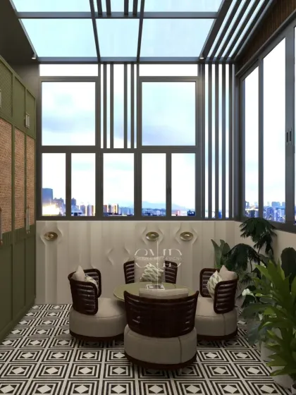 Chizzle My Designs - Turnkey Residential Interior Design Chic Balconies & Terraces photo 13