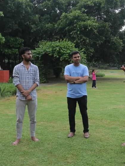 Our sharing circle in action. At every meet-up, we create a space for people to talk about their sustainable journeys, share challenges, and inspire one another.