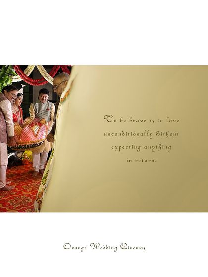 Orange Wedding Cinemas - Wedding Photography & Cinematography South Indian Wedding Narratives photo 20