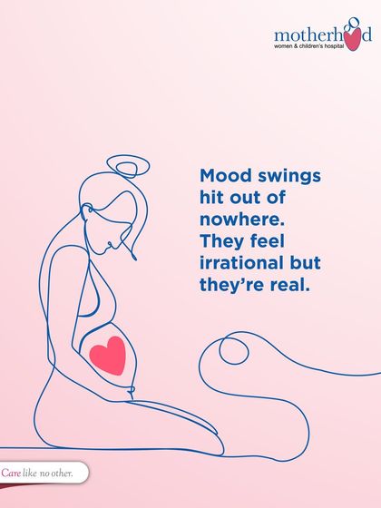 Mood swings can feel irrational, but they are a very real part of pregnancy. We validate these feelings and provide a supportive space to navigate them.