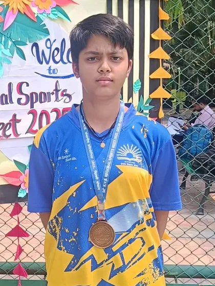 Congratulations to 13-year-old Manvi Goswami for winning Gold in 10m Air Rifle at the KVS Sports Meet. We are proud to see our young shooters excel and build a bright future.