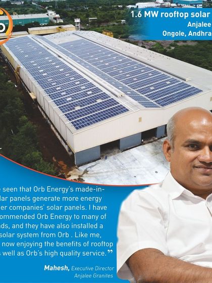 Orb Energy - Rooftop Solar Power Systems Manufacturing & Heavy Industry photo 7