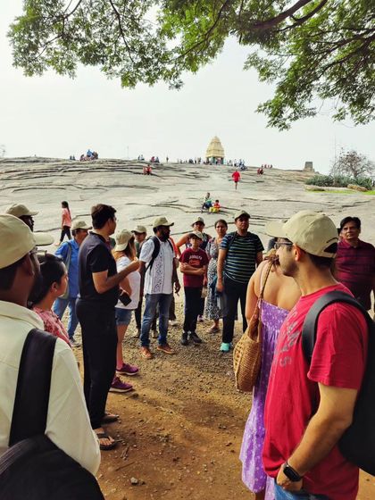 Our first botanical walk through Lalbagh, in partnership with Bangalore Local Walks. We explored the history and botanical wealth of this 250-year-old garden with a wonderful group of people.