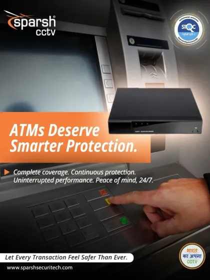ATMs deserve smarter protection. I provide complete coverage and continuous protection with specialized hardware like alarm-integrated NVRs, ensuring every transaction feels safer than ever.