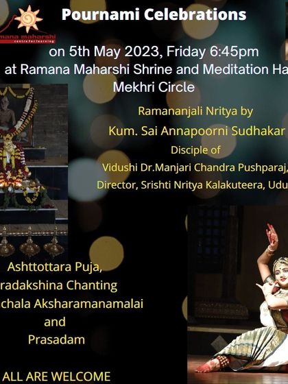 Ramana Maharshi Centre for Learning - Spiritual & Cultural Events Pournami: Full Moon Celebrations photo 25
