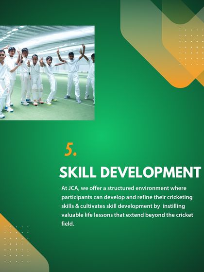 Just Cricket Academy - Seasonal Cricket Camps Life at JCA: Teamwork & Camaraderie photo 3