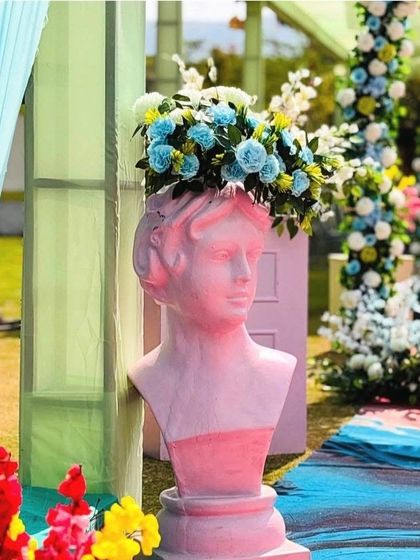 Nirvana Event and Decor - Wedding Planning & Thematic Decoration Vibrant Haldi & Mehendi Ceremonies photo 78