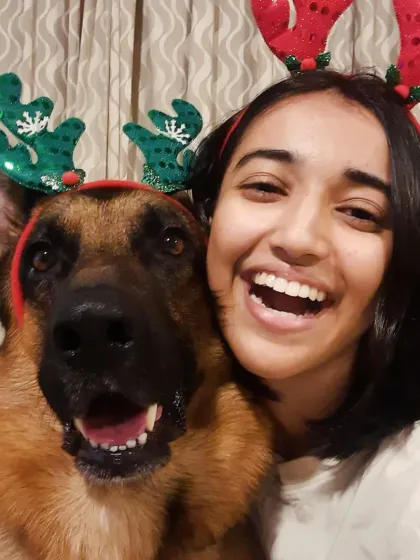 Just a collection of our many goofy selfies. The bond with your dog should be filled with laughter and silliness. He's my soulmate.