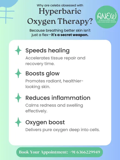 Ever wondered why celebrities are obsessed with Hyperbaric Oxygen Therapy? It's a secret weapon that speeds healing, boosts glow, and reduces inflammation by delivering pure oxygen deep into your cells.