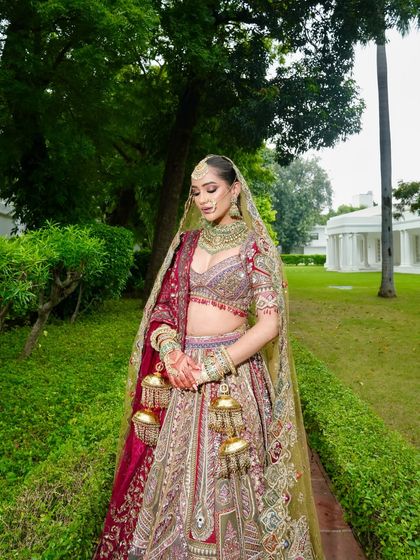 Timeless Red & Royal Brides photo 6