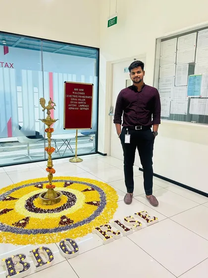 My time at BDO gave me hands-on experience with corporate tax and advisory for a wide range of clients. This photo was taken at our office, a place where I honed my skills in practical, real-world financial strategy.