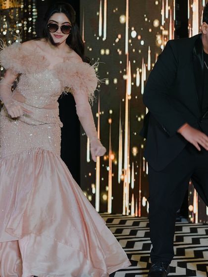 A fun, candid moment from a bridesmaids' dance. We love capturing the joy and friendship between the bride and her girls.