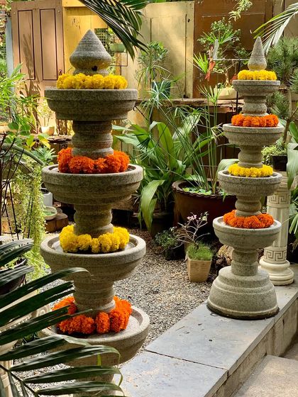 Greenhouse - Handcrafted Stone Sculpture & Decor Gardens of Tranquility: Fountains, Lamps & Birdbaths photo 9