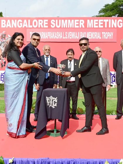The Dharmaprakasha L.S. Venkaji Rao Memorial Trophy presentation.