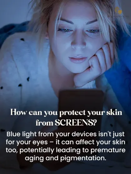Blue light from our devices is an environmental stressor that can affect the skin, potentially contributing to premature aging and pigmentation. Protecting your skin from all angles, including digital ones, is part of a modern skincare strategy.