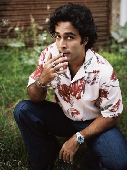 A candid, close-up portrait of Zahan Kapoor. These are the moments I cherish, where the person forgets about the camera and a genuine, thoughtful expression comes through.