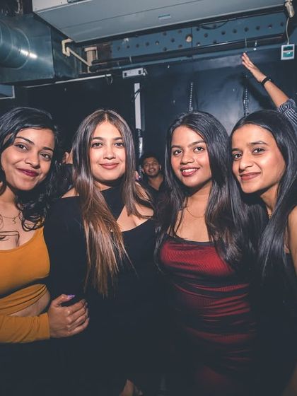 The party is all about the people who show up. Capturing the happy faces and good vibes in the crowd at Flo, Church Street.