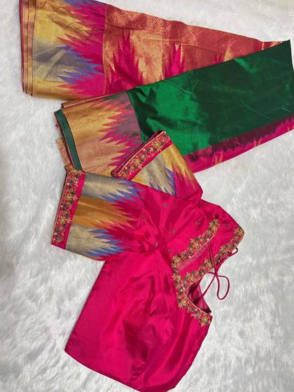 The Glamhouse - Ethnic Wear & Jewellery Rentals Modern & Chic Blouse Designs photo 30