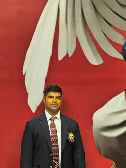 At the India Open International Karate Championship 2023. Being part of these events helps me bring the best knowledge and opportunities back to my students.