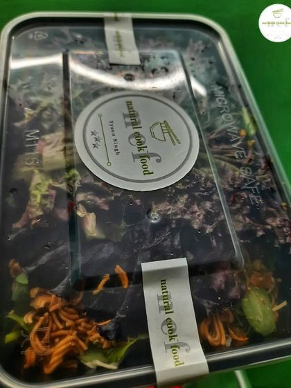 My popular mimi singju, packed and sealed with my brand sticker, ensuring freshness on arrival.