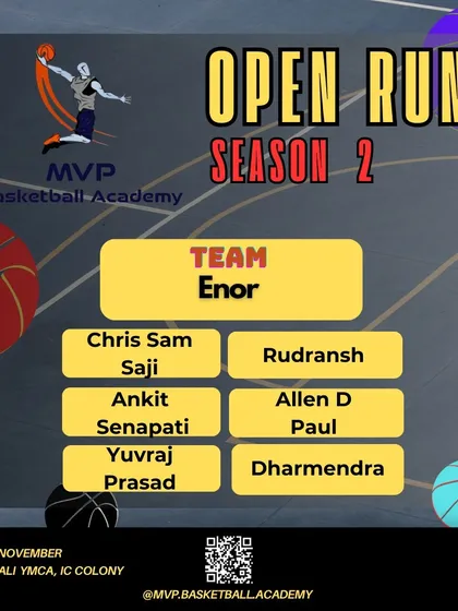 Introducing Team Enor for the Open Run Season 2.