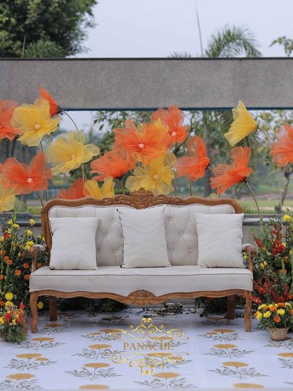 Vibrant Haldi & Mehndi Ceremonies photo 41