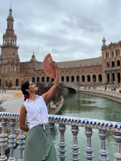 I am so proud to see my students, like Archana here, take the leap and study in the motherland of flamenco. My tours are designed to guide you through this journey, making it possible to train in deeper waters and truly test your skills in an inspiring, supportive environment.
