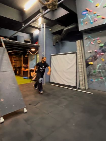 Frame-by-frame breakdown of the barrel roll tuck.