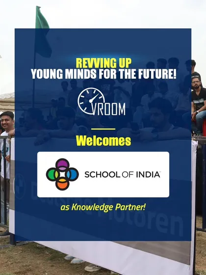 Our partnerships extend to the community, with School of India joining as a Knowledge Partner. This initiative helps us engage with the next generation of motorsport fans, revving up young minds for the future.