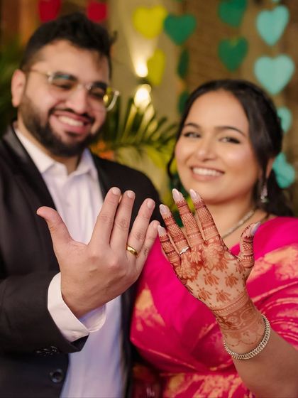 Joyful Beginnings: Haldi & Engagement photo 7