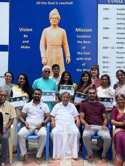 Hitesh Aras - Yoga Teacher Training & Certification S-VYASA University Partnership & Guidance photo 11