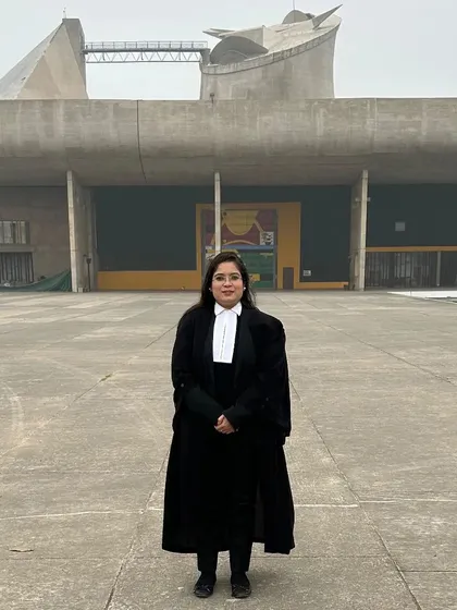 Another day of work and exploration at the Punjab & Haryana High Court. My practice takes me across the country to fight for justice.
