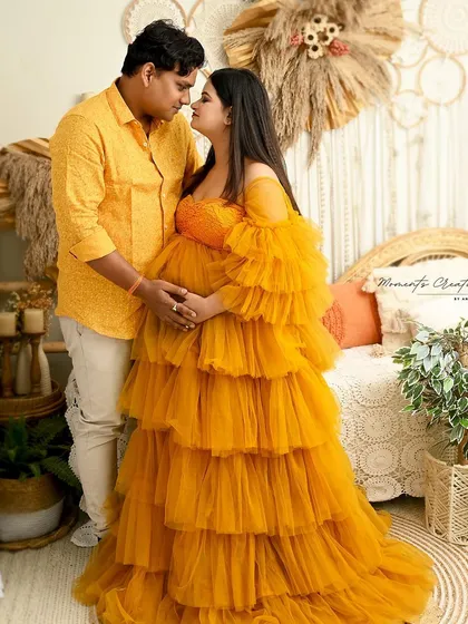 A warm and intimate couple's shot in my boho setup. The earthy tones and natural decor create a relaxed and loving atmosphere.