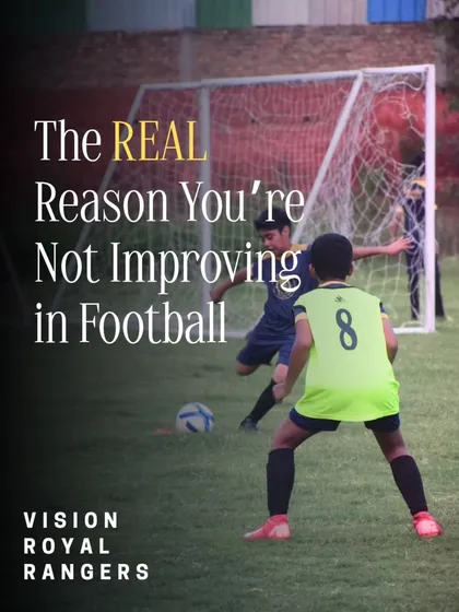 The real reason you're not improving in football isn't a lack of talent or gear. It's about the daily grind.