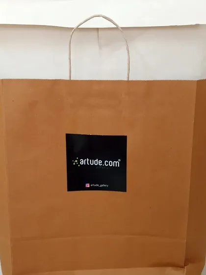 Another view of our professional packaging for a large, framed corporate gift.