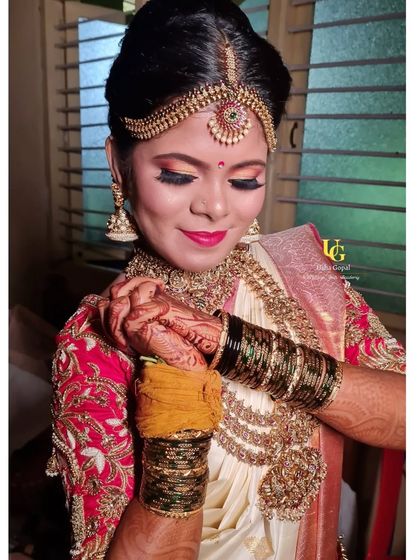 Usha Gopal - Bridal Makeup & Hair Signature South Indian Muhurtham Looks photo 4