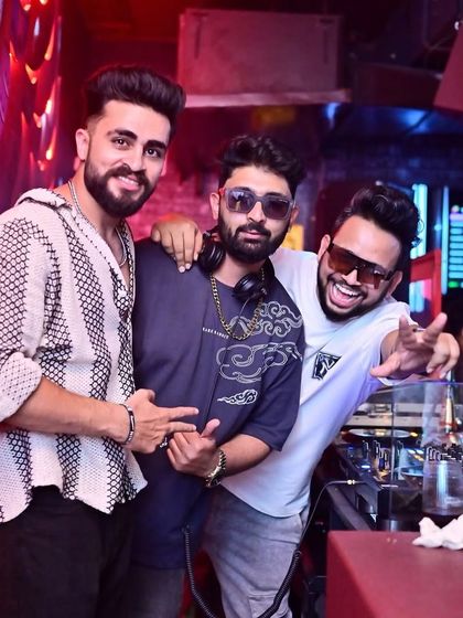 The boys are back in town. A great night with friends.