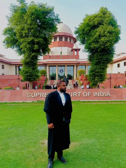 As an advocate at the Supreme Court of India, I stand for justice under the dome of truth. My work here is dedicated to upholding the law and fighting for the rights of my clients at the highest level of the Indian judicial system.