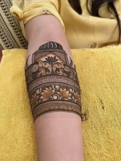 Bunty Rajasthani Mehandi - Group & Event Mehandi Intricate Traditional & Rajasthani Art photo 9