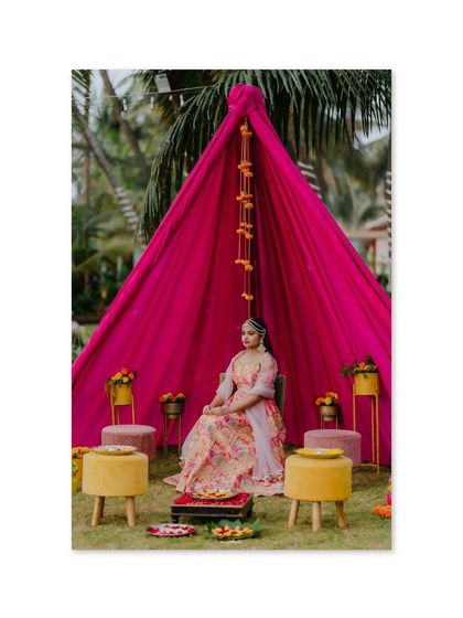 Gowjee - Wedding Planning & Design Vibrant Haldi & Mehendi Ceremonies photo 27