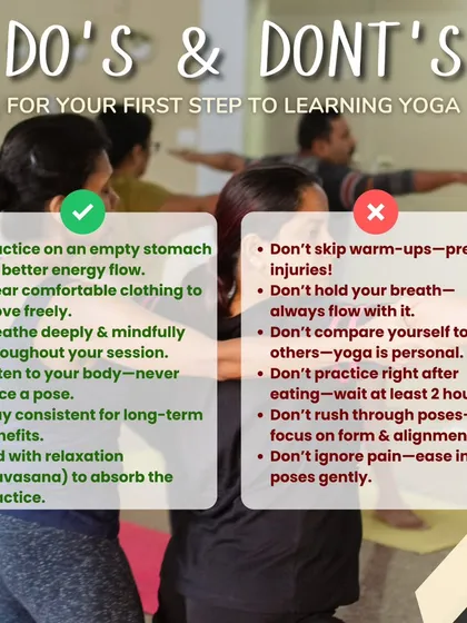 To get the most out of your practice, it's helpful to know some basic etiquette. This simple guide covers the essential do's and don'ts for when you're on the mat, from practicing on an empty stomach to not comparing yourself to others.