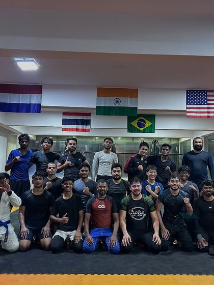 The team in progress mode. We are always learning and growing together under Coach Vighnesh.