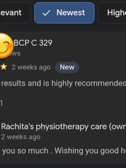 Seeing my patients achieve effective results and recommend my care is the greatest reward. Your health and recovery are my highest priorities.