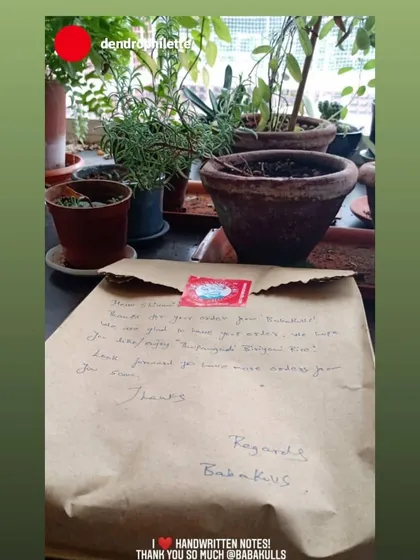 Food is about connection. I often write personal, handwritten notes to my customers. It’s my way of saying thank you and sharing the story of my family's food with you.
