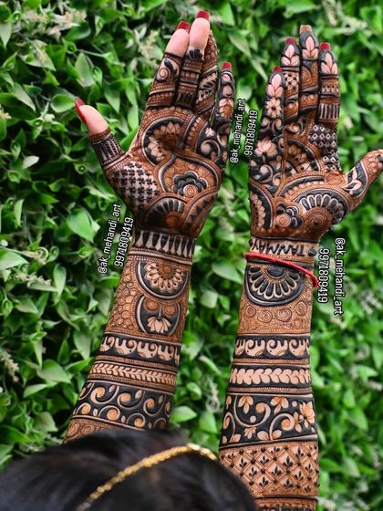 Abhishek Kumar - Bridal Mehndi Full Bridal Mehndi (Hands & Arms) photo 12