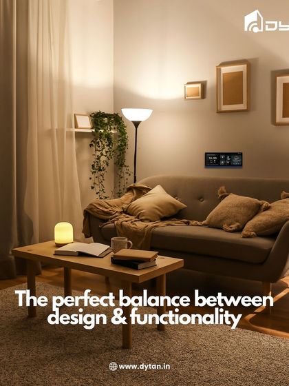 This is the perfect balance between design and functionality. I installed multiple layers of smart lighting, including lamps and accent lights, to create a warm, inviting, and fully controllable atmosphere.