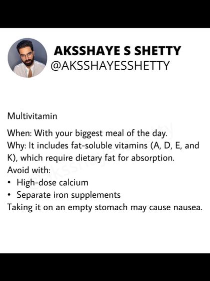 Timing matters for supplements. This guide explains the best time to take common vitamins and minerals like Omega-3, Vitamin B12, and Iron to maximize their absorption and effectiveness.