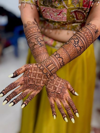 Mitali - Bridal Mehendi Full Bridal Mehendi (Hands) photo 75
